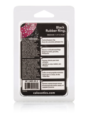 rubber ring medium black