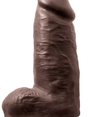 au naturel chub 10 inch dildo chocolate