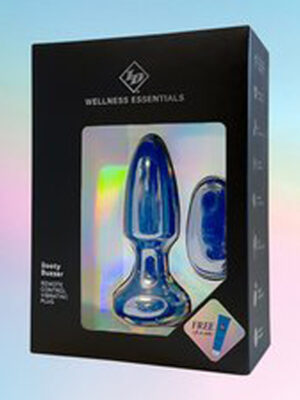 booty buzzer remote control vibrating plug blue