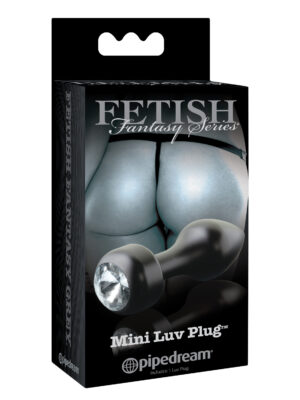 fetish fantasy series limited edition mini luv butt plug black fetish fantasy series limited edition mini luv butt plug black