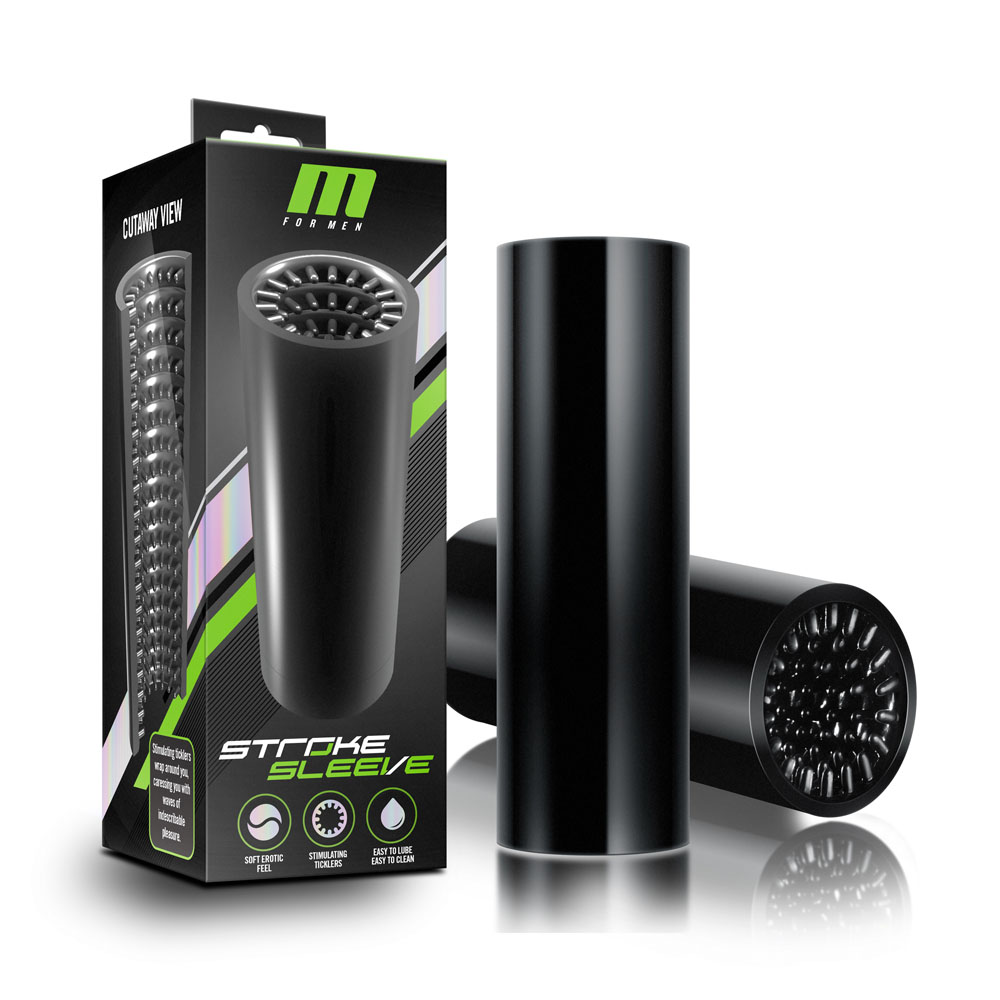 m for men stroke sleeve black m for men stroke sleeve black