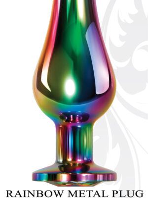 rainbow metal plug small rainbow metal plug small