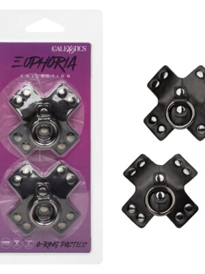 euphoria collection o ring pasties black
