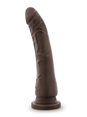 dr. skin plus 9 inch posable dildo chocolate dr. skin plus 9 inch posable dildo chocolate