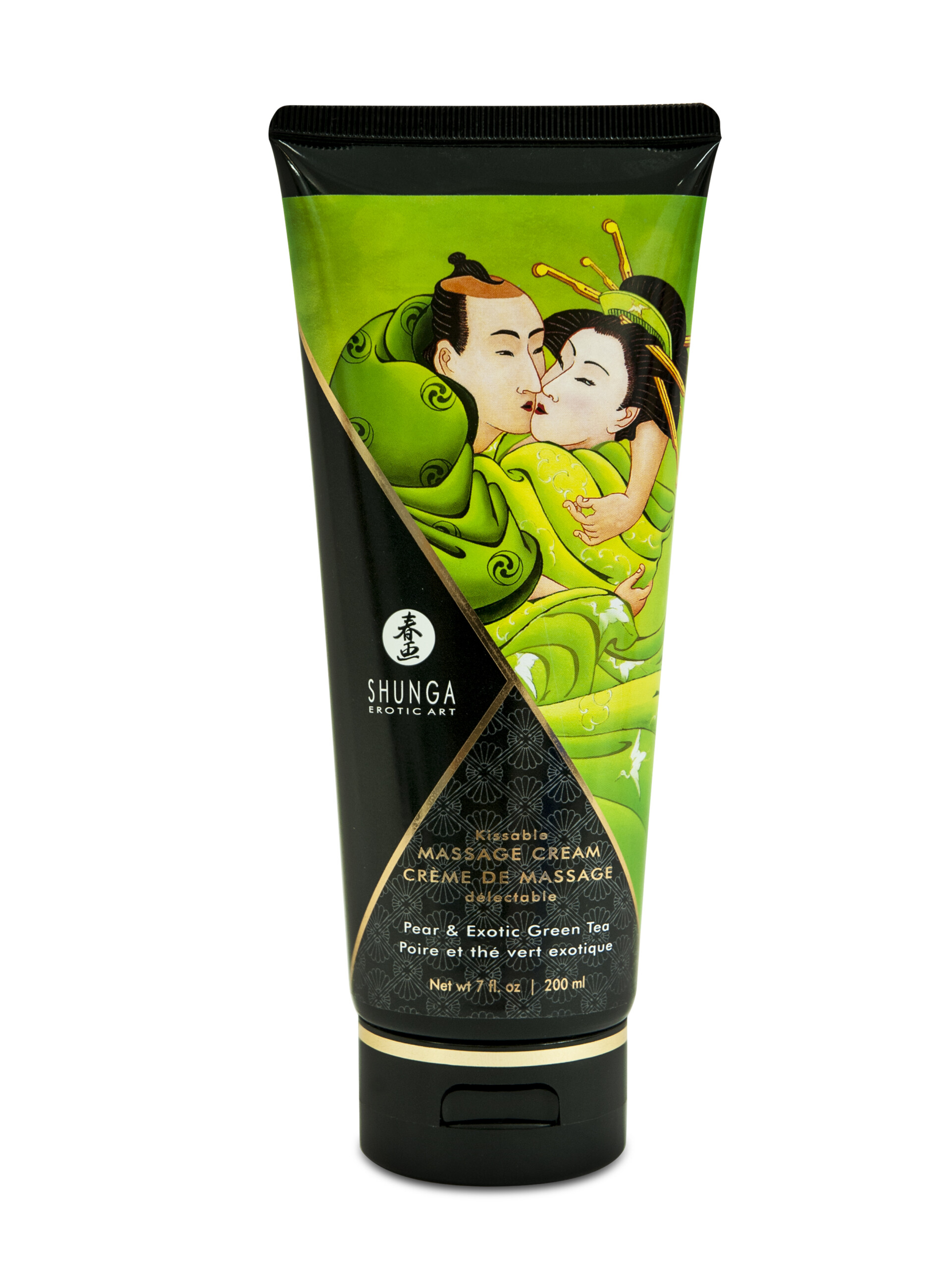 kissable massage cream pear & exotic green tea 7 fl. oz. / 200 ml