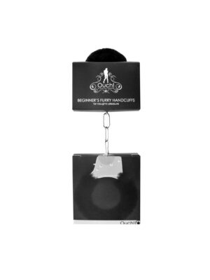 beginner's furry handcuffs black beginner's furry handcuffs black
