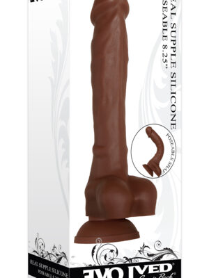real supple silicone poseable dark 8.25 inch real supple silicone poseable dark 8.25 inch