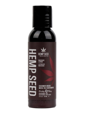 hemp seed massage lotion kashmir musk 2 oz