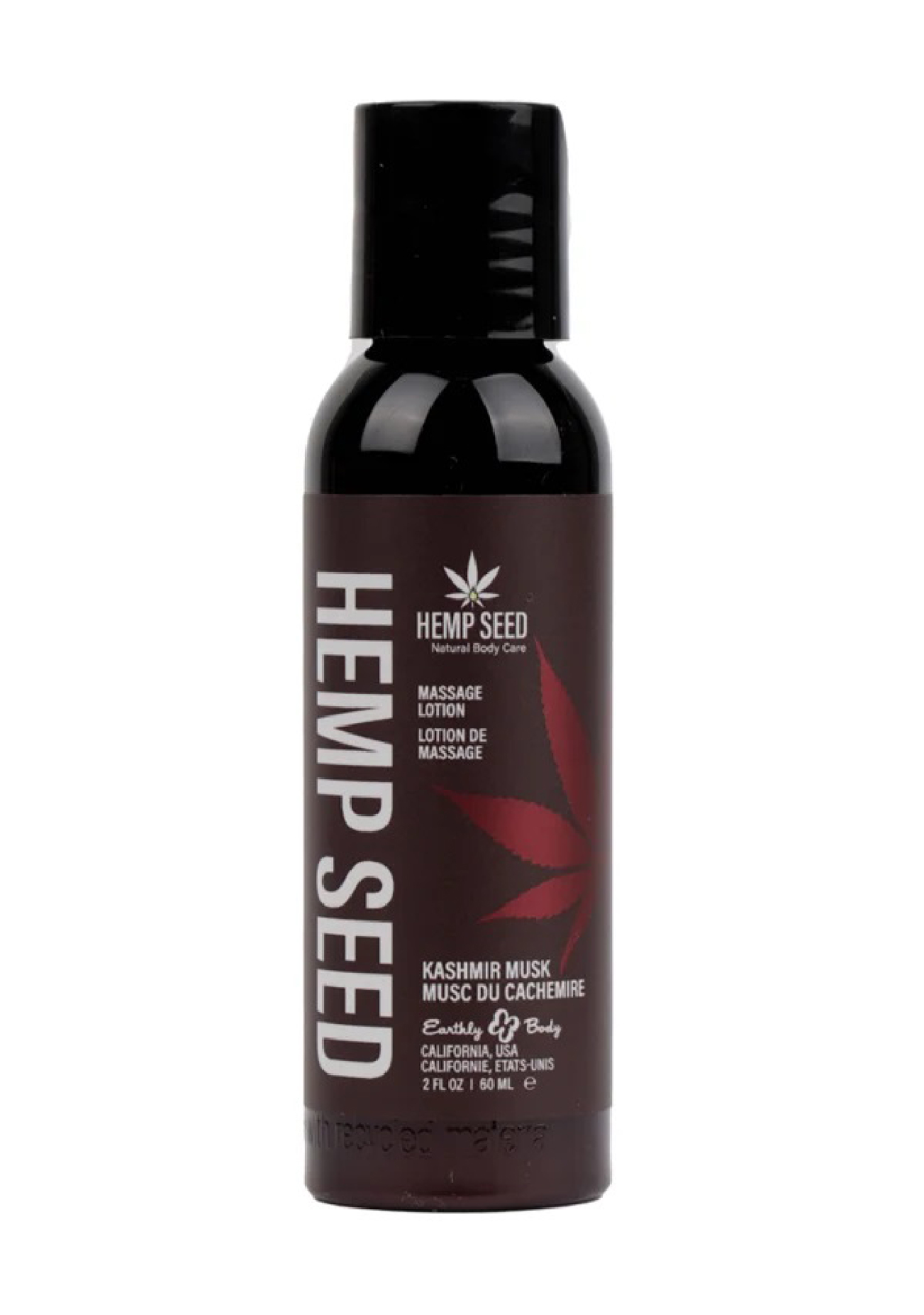 hemp seed massage lotion kashmir musk 2 oz