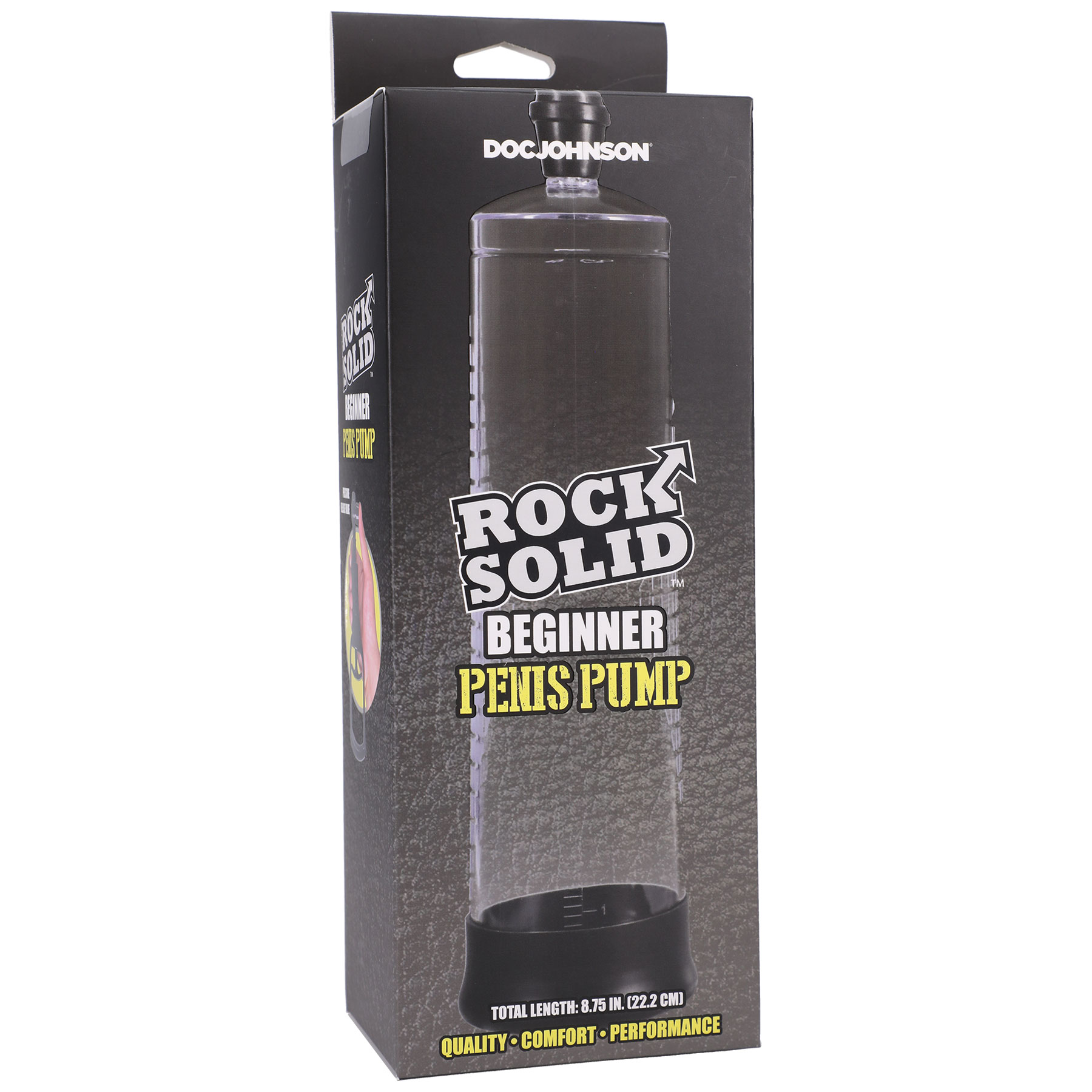 rock solid beginner penis pump black/clear rock solid beginner penis pump black/clear