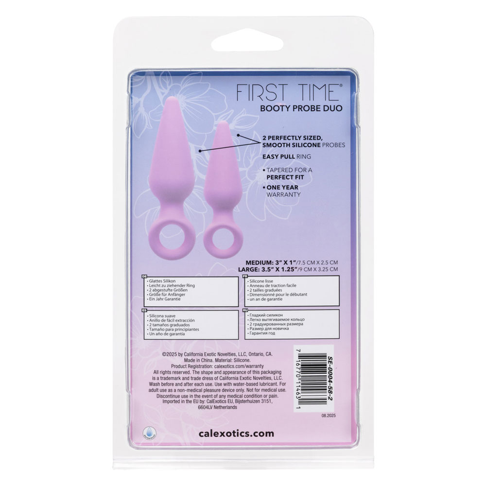 first time booty probe duo pink