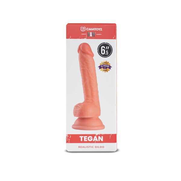 raw dildo realistic tegan light