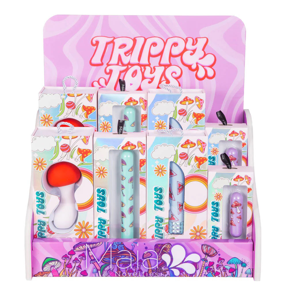 trippy toys 8 pc display