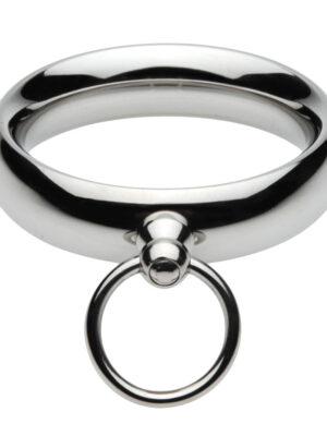 lead me stainless steel cock ring 1.95