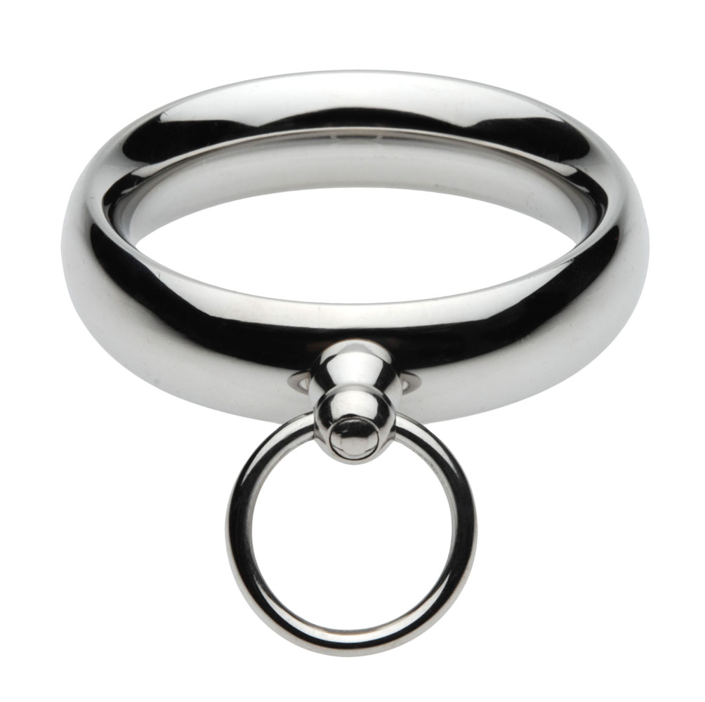 lead me stainless steel cock ring 1.95 lead me stainless steel cock ring 1.95