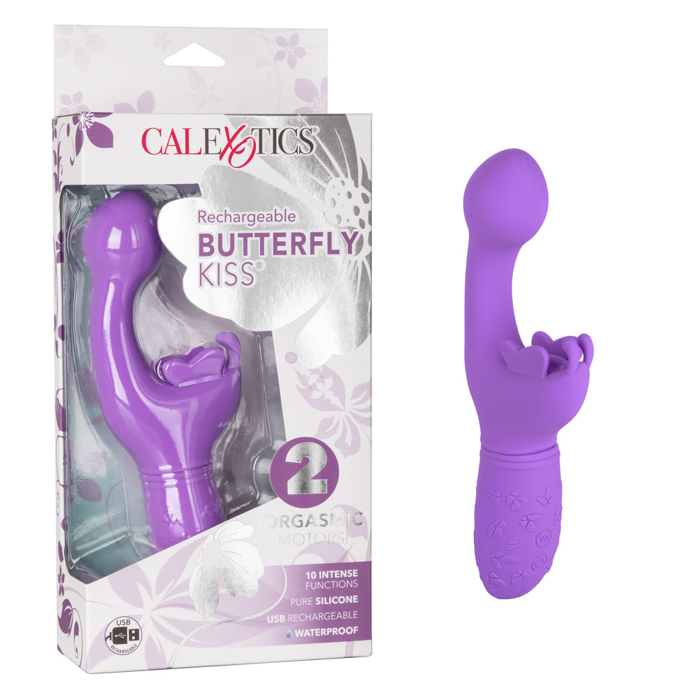 rechargeable butterfly kiss purple