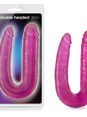 b yours double headed dildo pink b yours double headed dildo pink