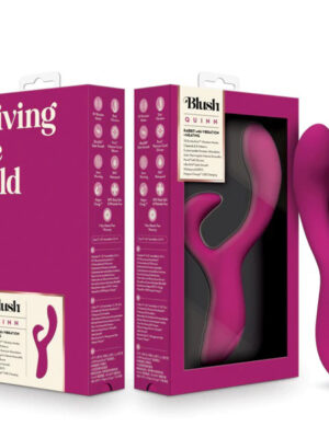 blush quinn rabbit vibrator burgundy blush quinn rabbit vibrator burgundy