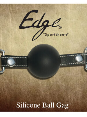 edge silicone ball gag