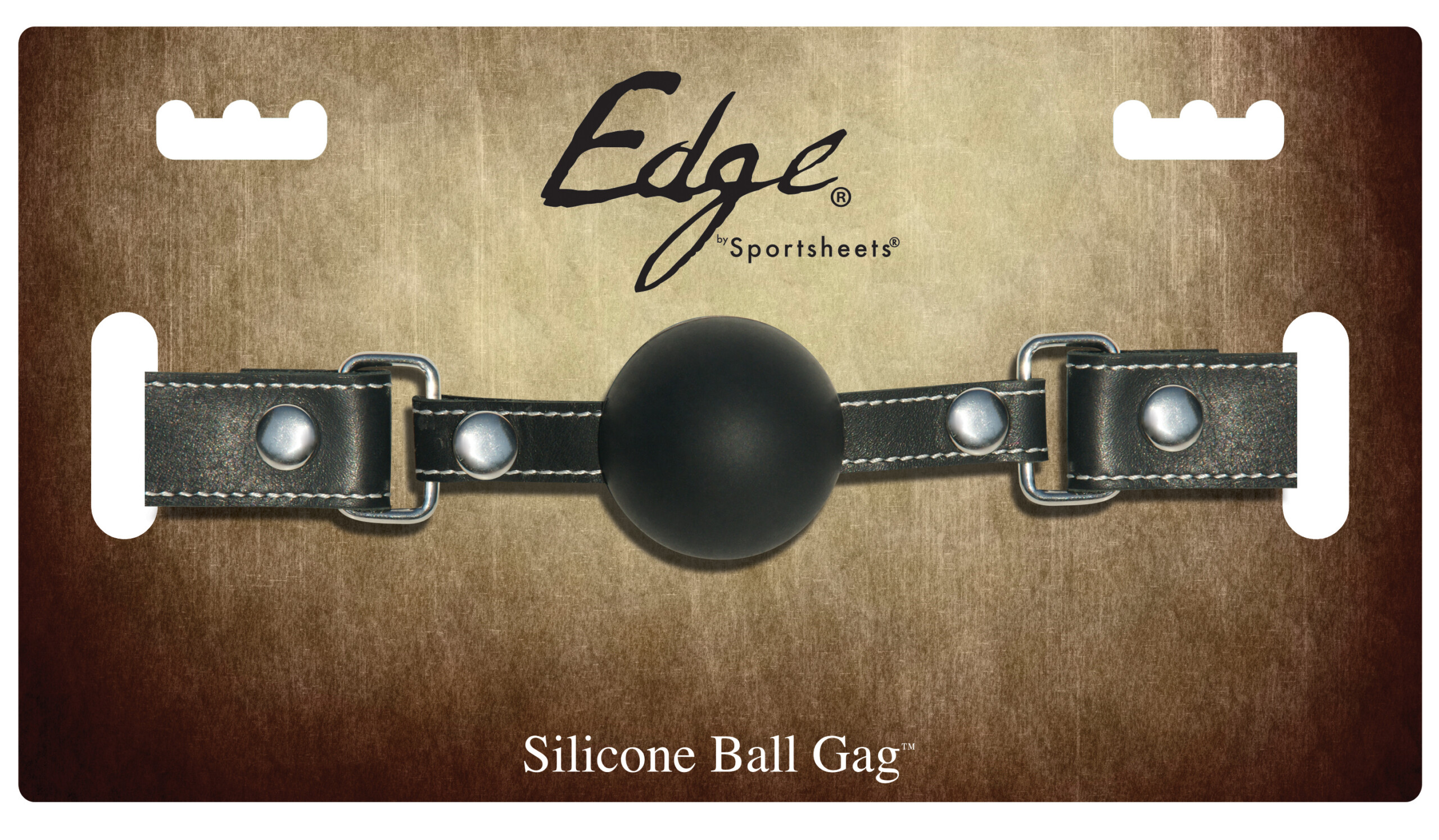edge silicone ball gag