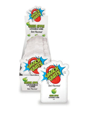 smack tarts lube 3ml pouch display 36pc sour apple smack tarts lube 3ml pouch display 36pc sour apple