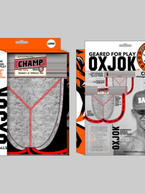 champ vintage sweatshirt jockstrap gray heather medium