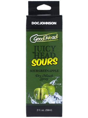 goodhead juicy head dry mouth spray sour green apple 2 oz
