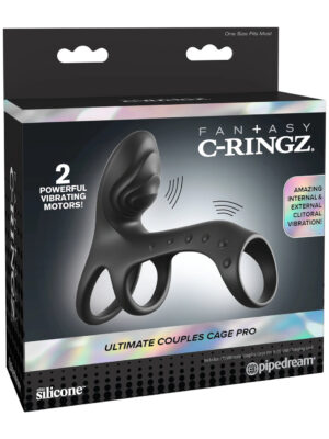 fantasy c ringz ultimate couples cage pro black fantasy c ringz ultimate couples cage pro black