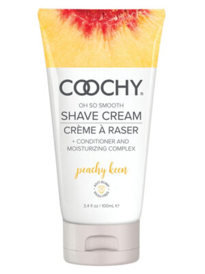 coochy oh so smooth shave cream peachy keen 3.4 fl oz 100ml