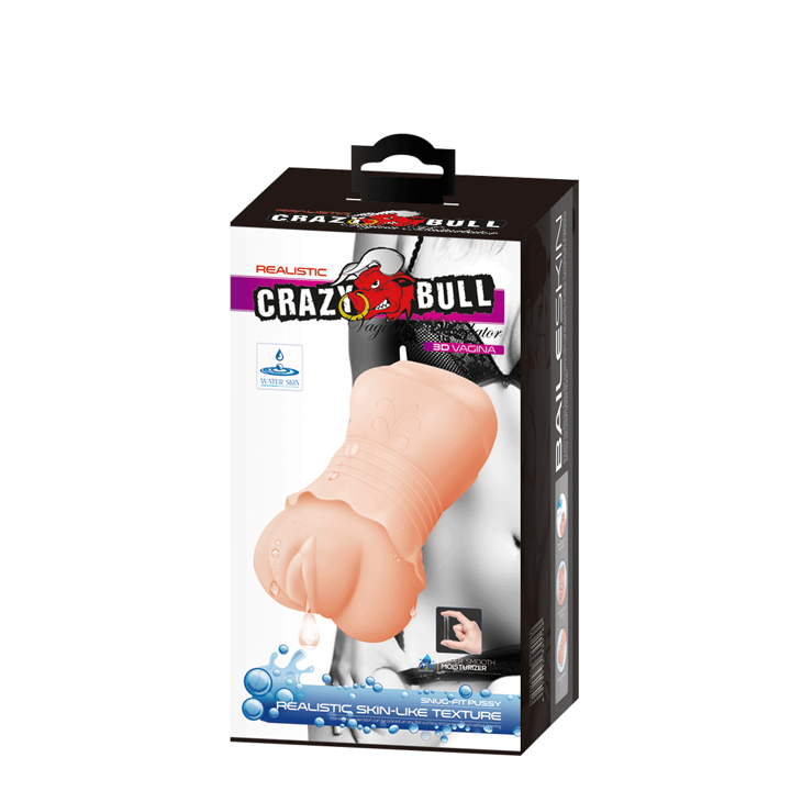 crazy bull no lube masturbator sleeve realistic pussy skin like texture crazy bull no lube masturbator sleeve realistic pussy skin like texture