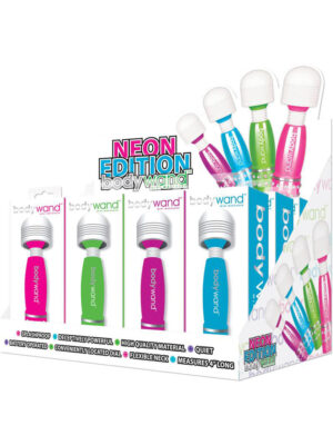 bodywand mini neon edition 12 pc display