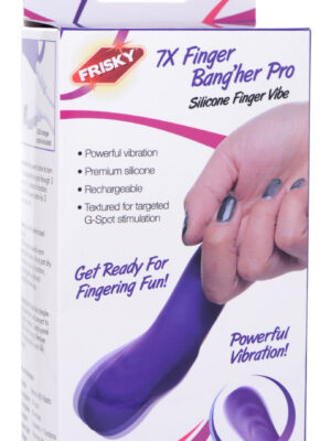 7x finger bang her pro silicone vibrator purple 7x finger bang her pro silicone vibrator purple