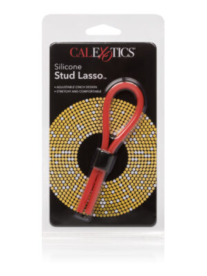 silicone stud lasso red