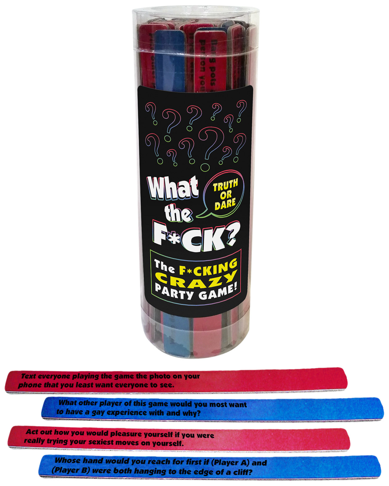 what the f*ck? truth or dare party game