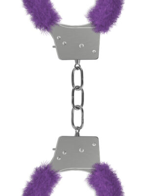 beginner's furry handcuffs purple beginner's furry handcuffs purple