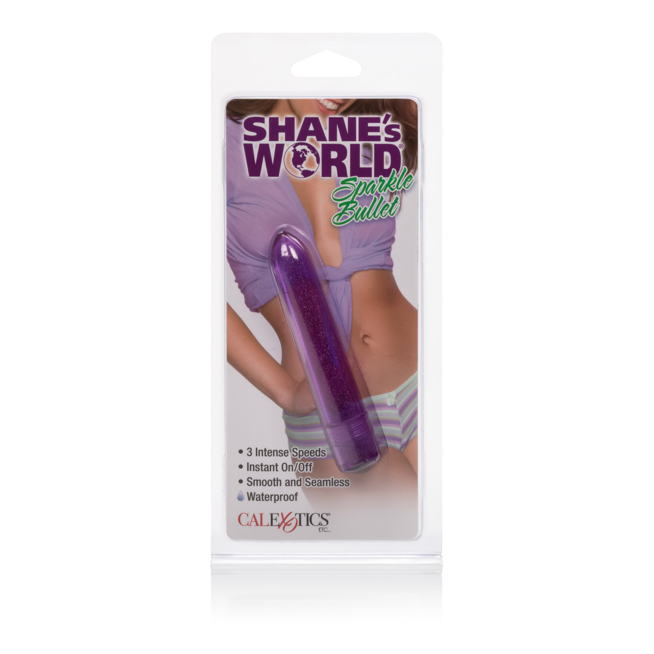 shane's world sparkle bullet purple