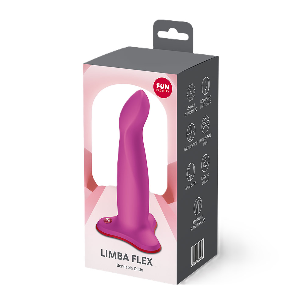 limba flex m bendable dildo magenta