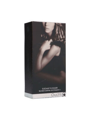 ouch elegant flogger titanium grey ouch elegant flogger titanium grey