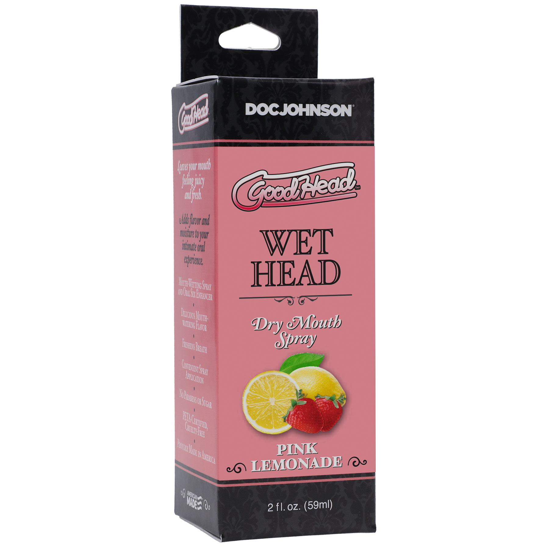 goodhead wet head dry mouth spray pink lemonade 2 fl. oz. (59ml) goodhead wet head dry mouth spray pink lemonade 2 fl. oz. (59ml)