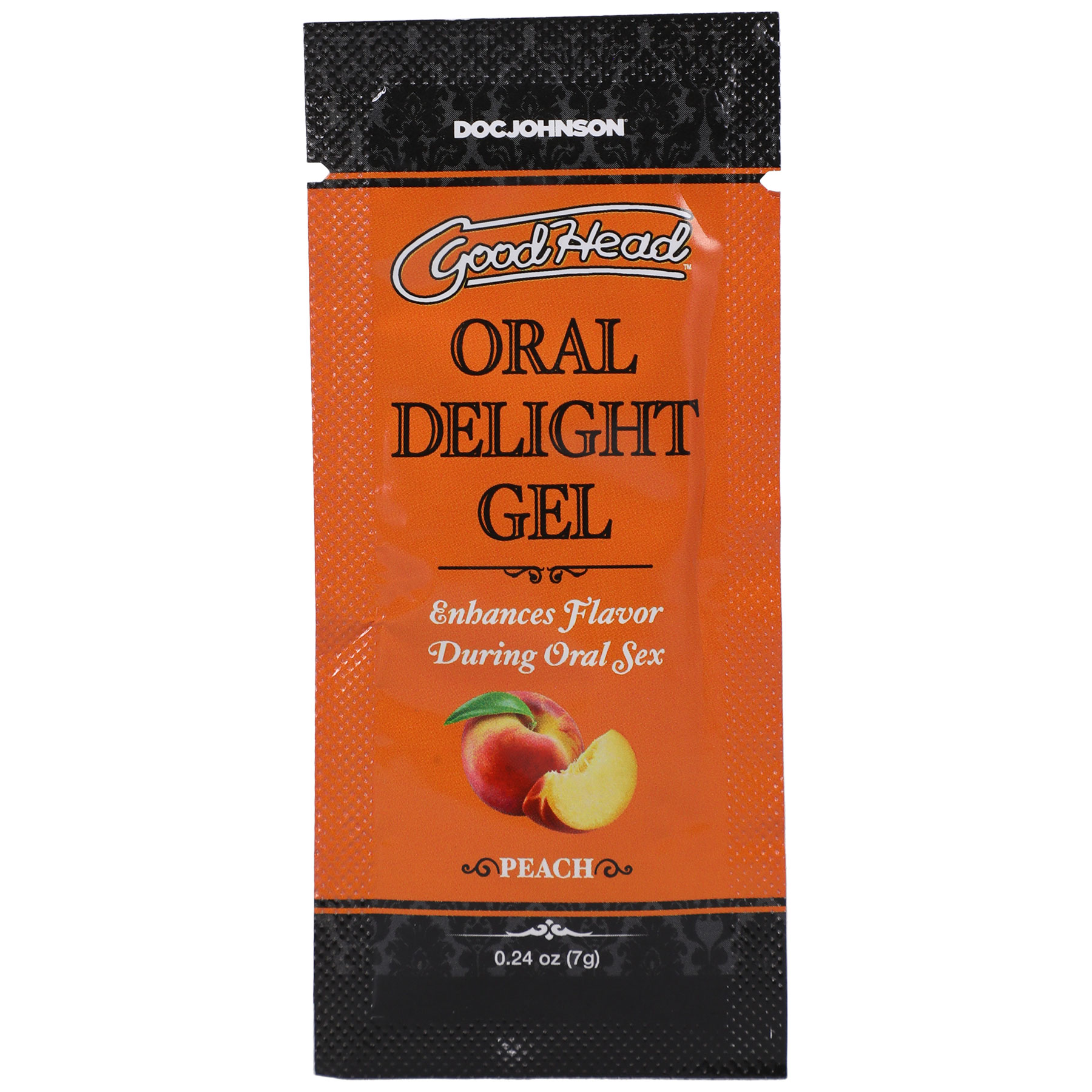 goodhead oral delight gel peach 0.24 oz bulk