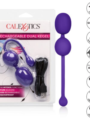 rechargeable dual kegel purple rechargeable dual kegel purple