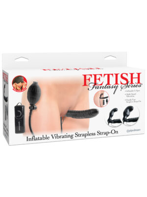 fetish fantasy series inflatable vibrating strapless strap on fetish fantasy series inflatable vibrating strapless strap on