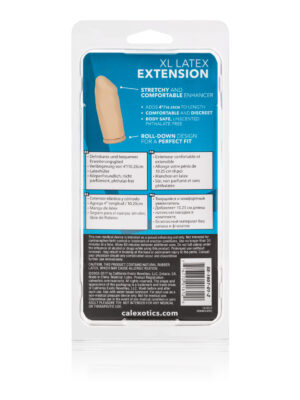 4 inch latex extension ivory