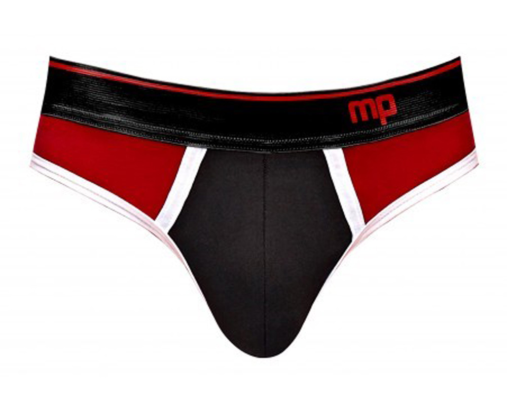 retro sport panel jock l/ xl black/ red retro sport panel jock l/ xl black/ red
