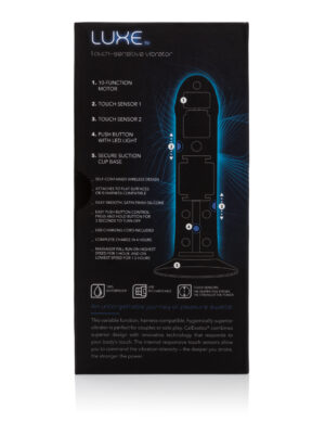 luxe touch sensitive vibrator ivory