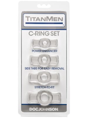 titanmen tools cock ring set clear titanmen tools cock ring set clear