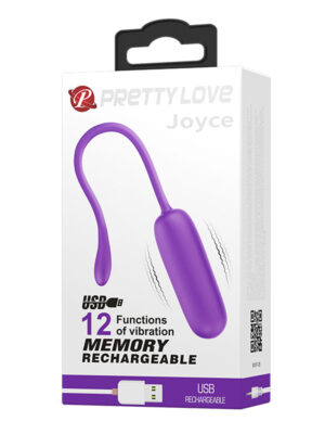 pretty love joyce vibrating egg purple