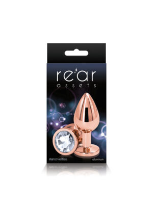 rear assets rose gold medium clear