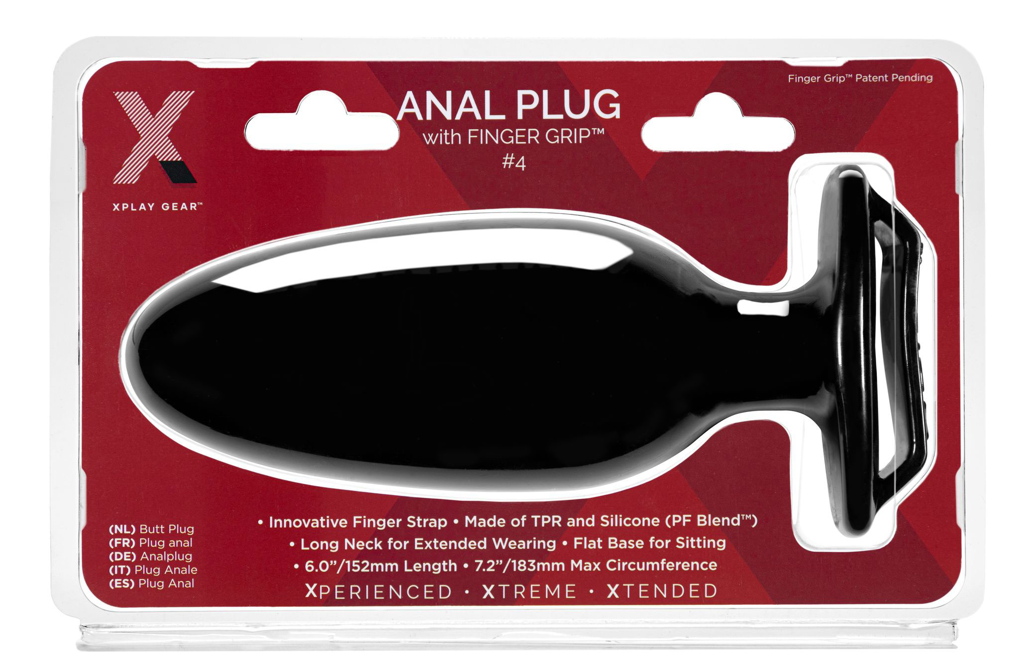 xplay finger grip plug 4l xplay finger grip plug 4l