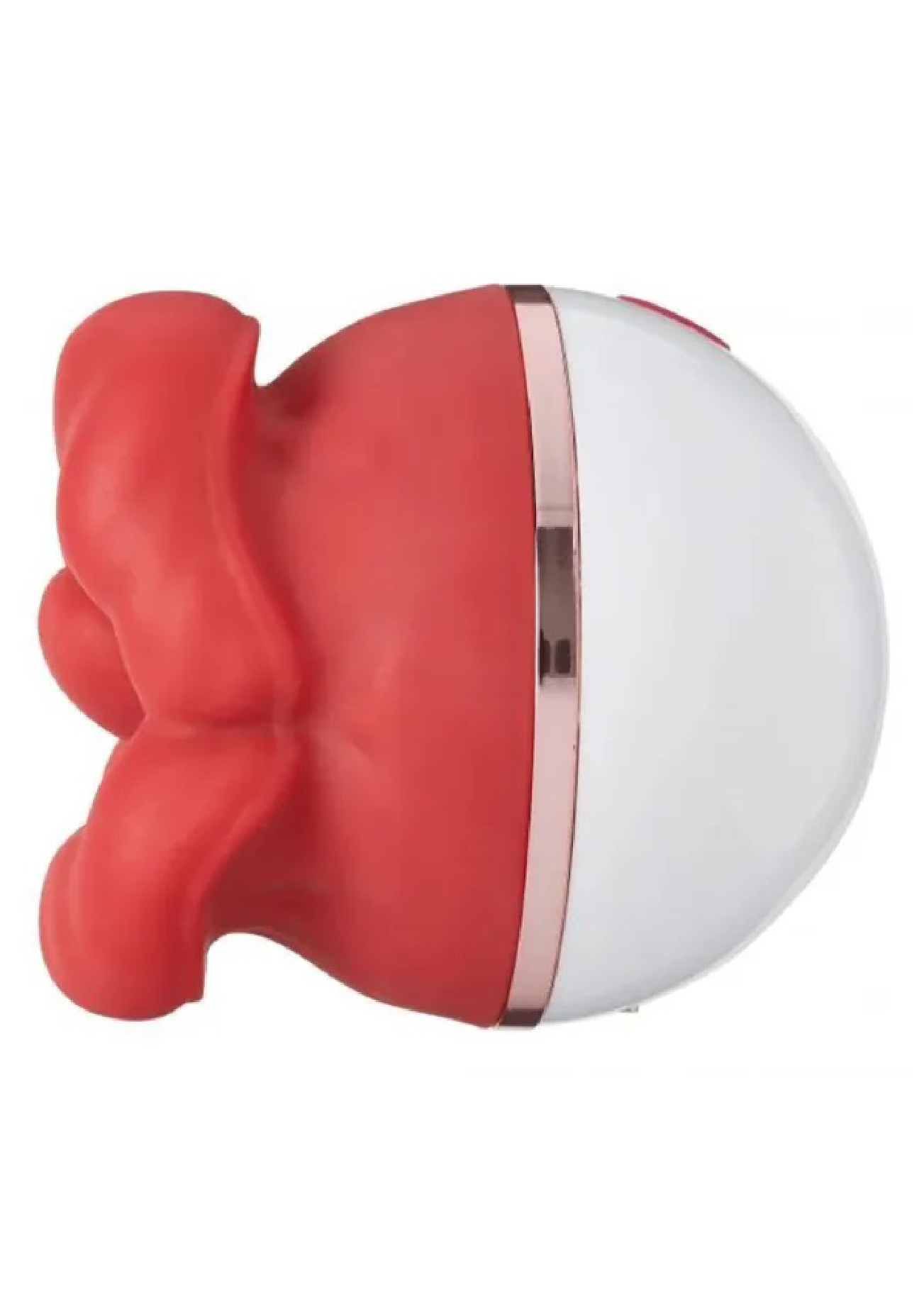 big lips suction and licking red